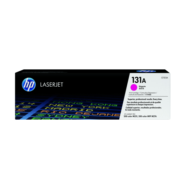 slide 1 of 6, HP 131A (Cf213A) Magenta Original Laserjet Toner Cartridge, 1 ct