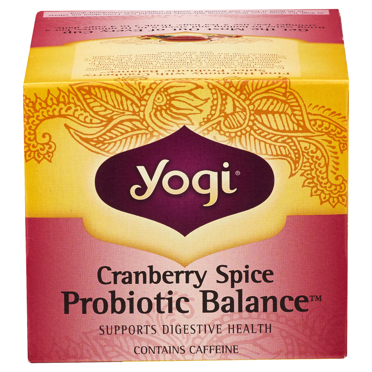 slide 5 of 8, Yogi Cinnamon Berry Probiotic Balance Tea, 16 ct
