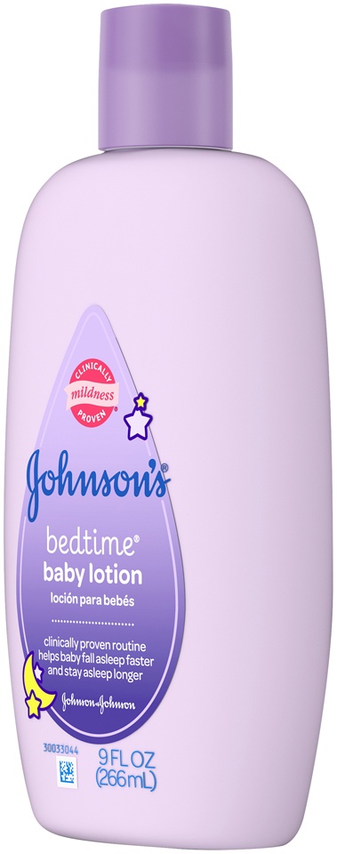 slide 3 of 4, Johnson's Bedtime Moisturizing Lotion, 9 oz