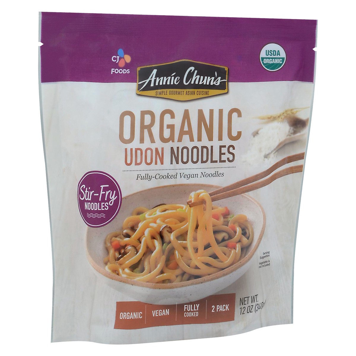 slide 13 of 13, Annie Chun's Organic 2 Pack Udon Noodles 12 oz, 12 oz