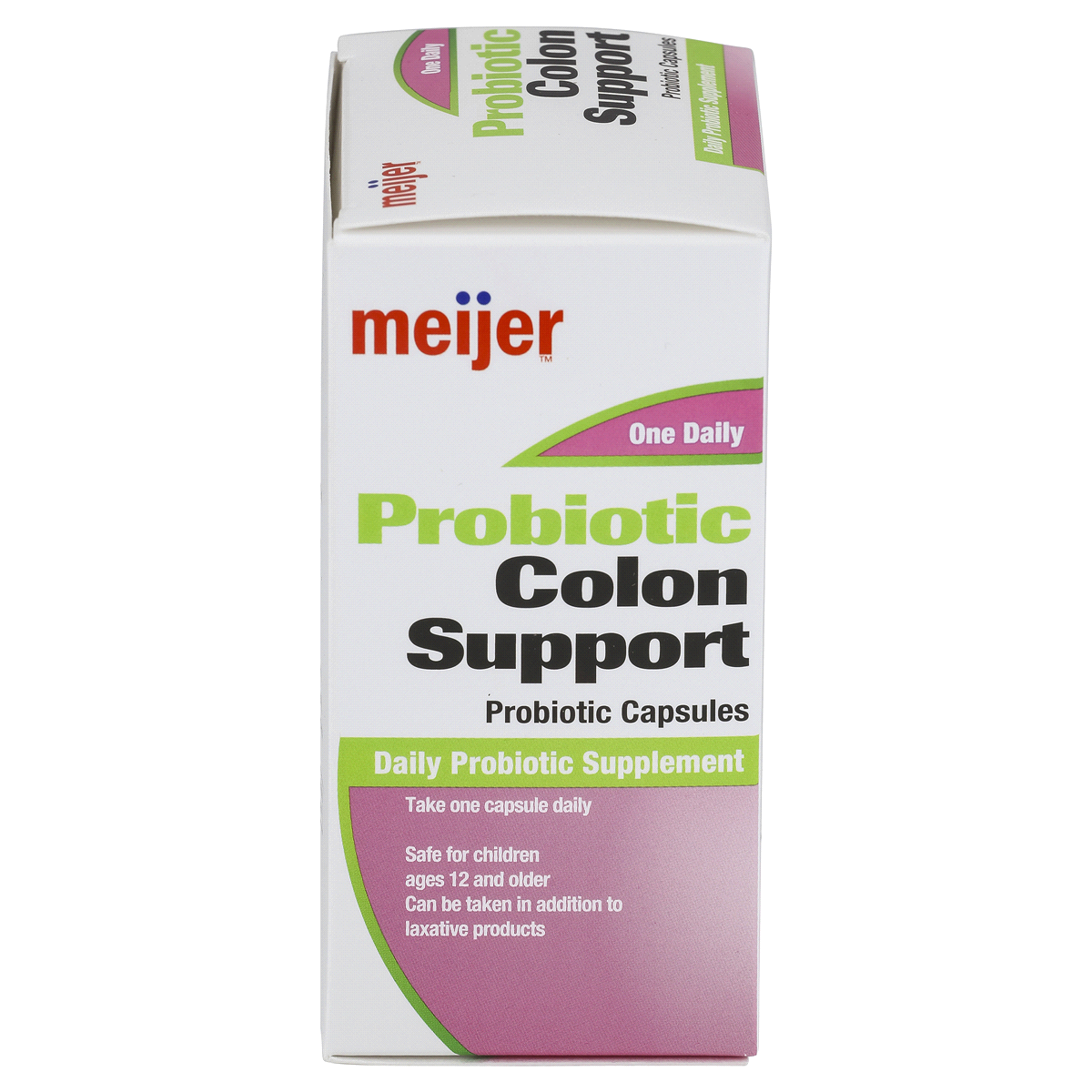 slide 4 of 5, Meijer Probiotic Colon Support, 30 ct