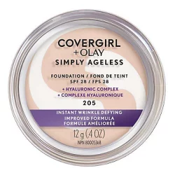 Covergirl + Olay Simply Ageless Instant Wrinkle Defying Foundation, Ivory 205