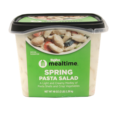 slide 1 of 1, Hy-Vee Mealtime Spring Pasta Salad, 3 lb