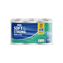 Meijer Soft & Strong Mega 2-PLY Bath Tissue