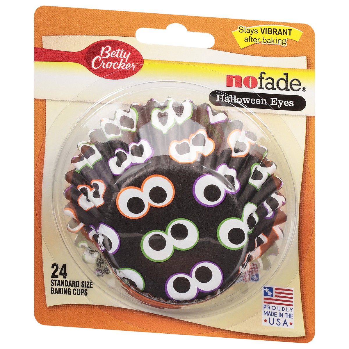 slide 3 of 9, Betty Crocker Cake Mate Eyeballs Baking Cup No Fade, 24 ct