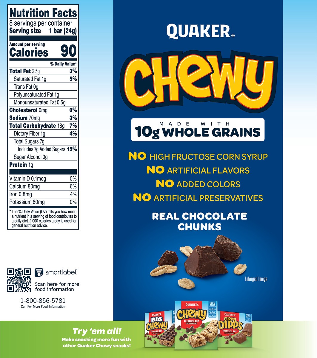 slide 2 of 5, Quaker Granola Bars, 8 ct