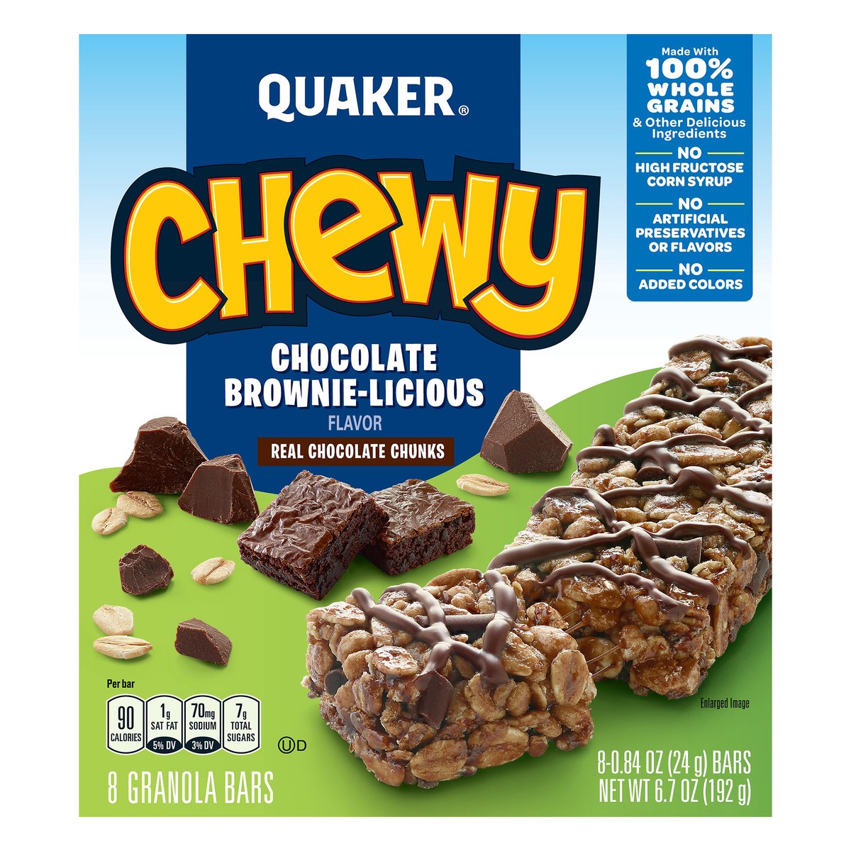 slide 1 of 5, Quaker Granola Bars, 8 ct