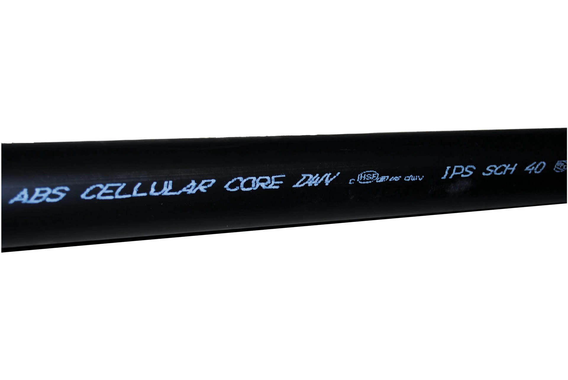 slide 1 of 1, IPEX 2-in x 5-ft ABS DWV Pipe, 1 ct