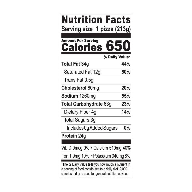 slide 4 of 7, Home Run Inn Frozen Cheese Pizza - 7.5oz, 7.5 oz