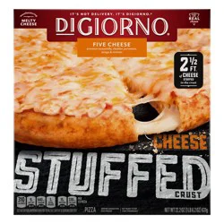 DiGiorno Five Cheese Frozen Pizza with Cheese Stuffed Crust - 22.2oz