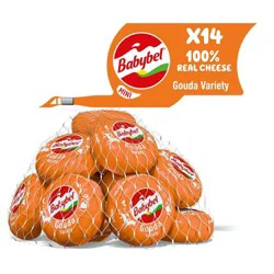 Mini Babybel Gouda Semisoft Cheeses - 9.9oz/14ct