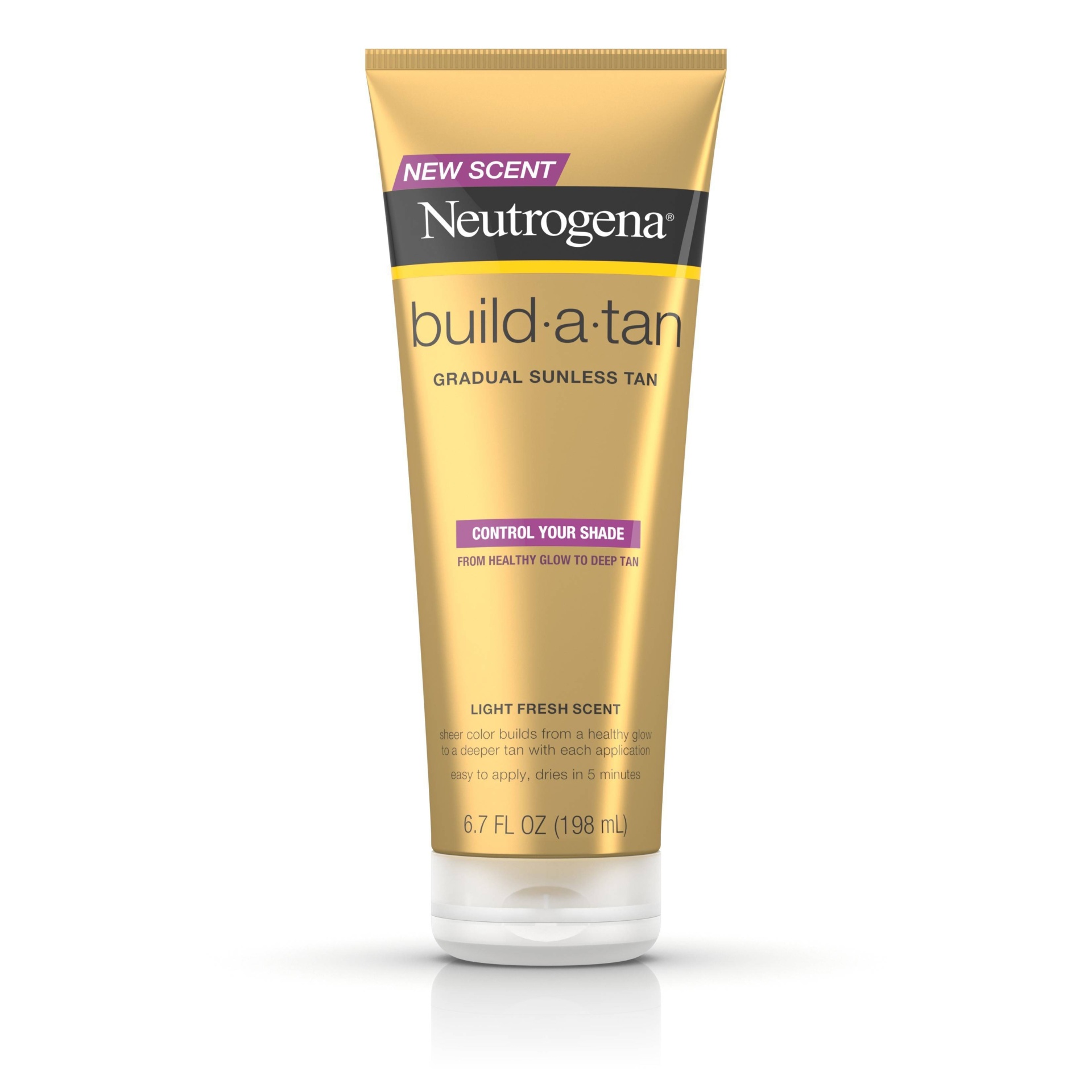 slide 1 of 9, Neutrogena Build a Tan Lotion, 6.7 oz