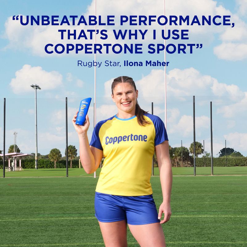 slide 4 of 16, Coppertone Sport Sunscreen Lotion - SPF 50 - 7 fl oz, 50 x 7 fl oz