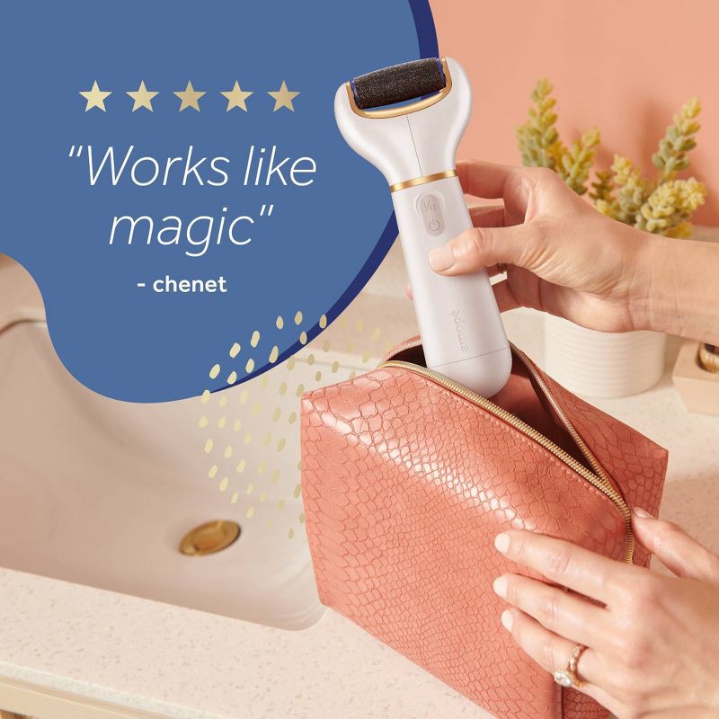 slide 11 of 12, Amope Amopé Pedi Perfect Foot File with Diamond Crystals for Feet, Removes Hard and Dead Skin - 1ct, 1 ct