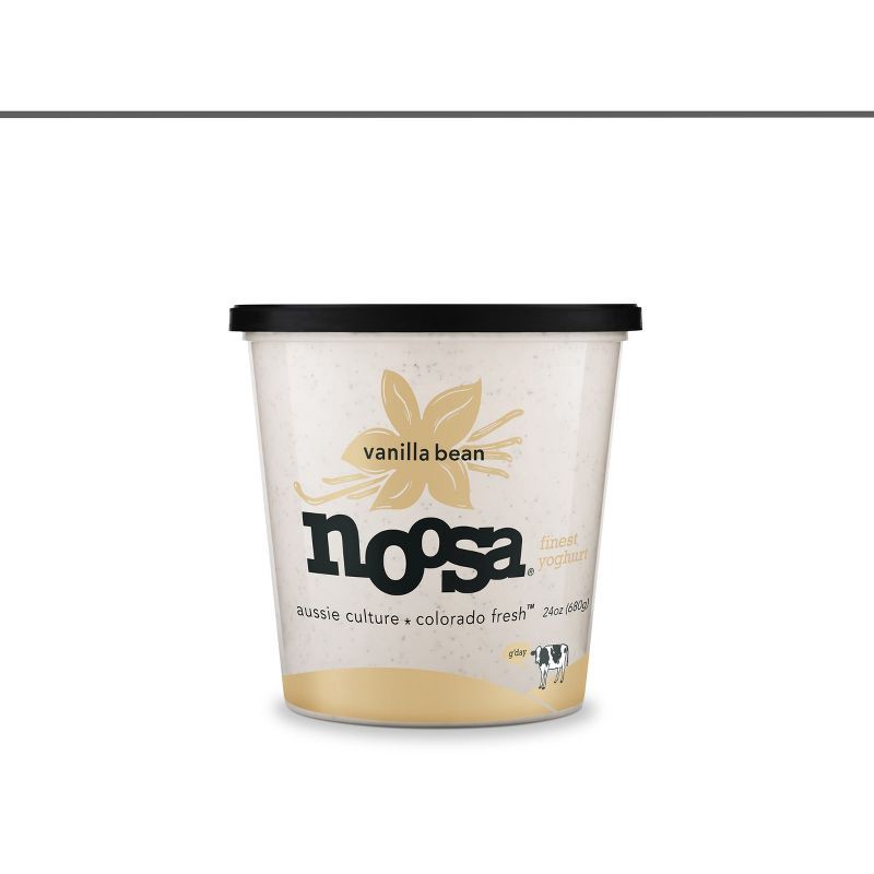 slide 1 of 3, Noosa Vanilla Australian Style Yogurt - 24oz, 24 oz