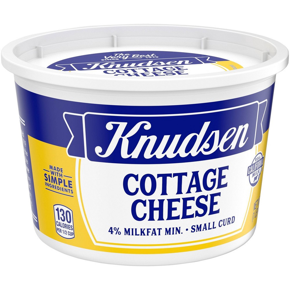 slide 6 of 7, Knudsen 4% Small Curd Cottage Cheese - 16oz, 16 oz