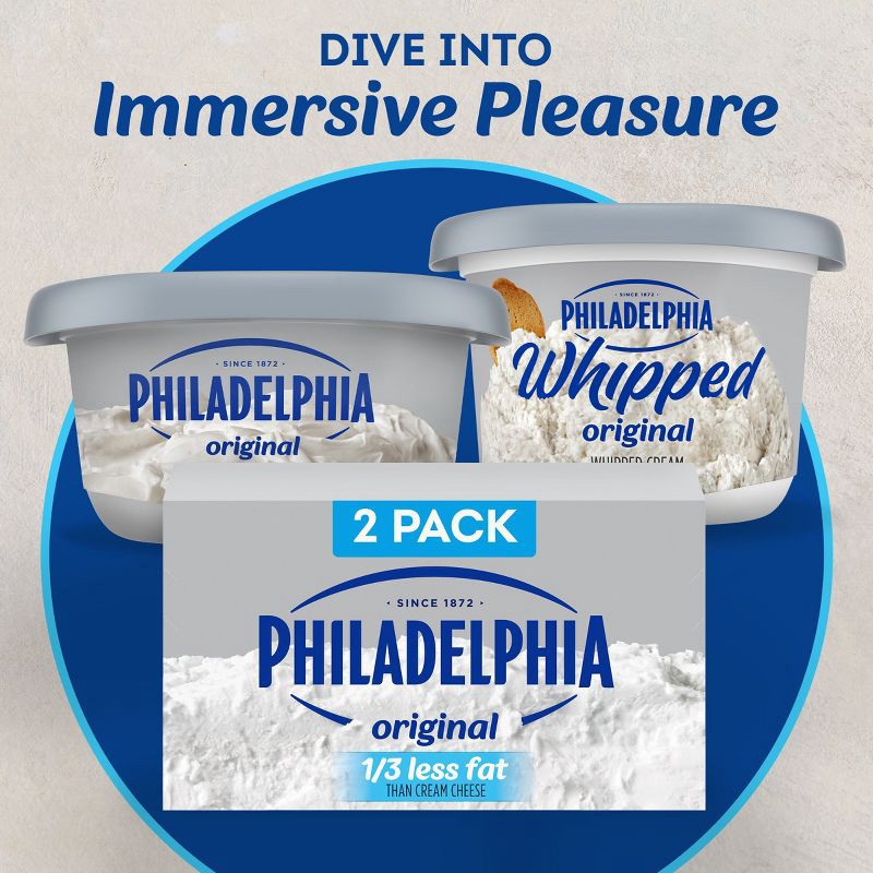 slide 10 of 10, Philadelphia Neufchatel Cheese - 16oz, 16 oz