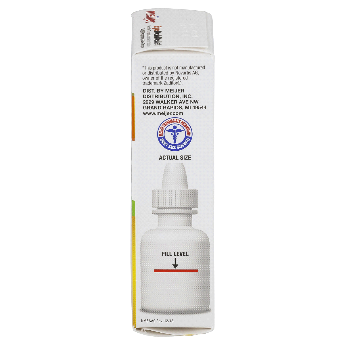 slide 4 of 4, Meijer Eye Itch Relief Antihistamine Eye Drops, 0.17 oz