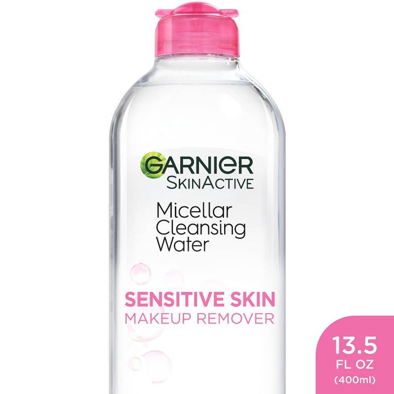 slide 1 of 9, Garnier Micellar Water Hydrating Facial Cleanser & Makeup Remover - Basic Cleansing - 13.5 fl oz, 13.5 fl oz