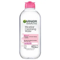 Garnier Micellar Water Hydrating Facial Cleanser &amp; Makeup Remover - Basic Cleansing - 13.5 fl oz