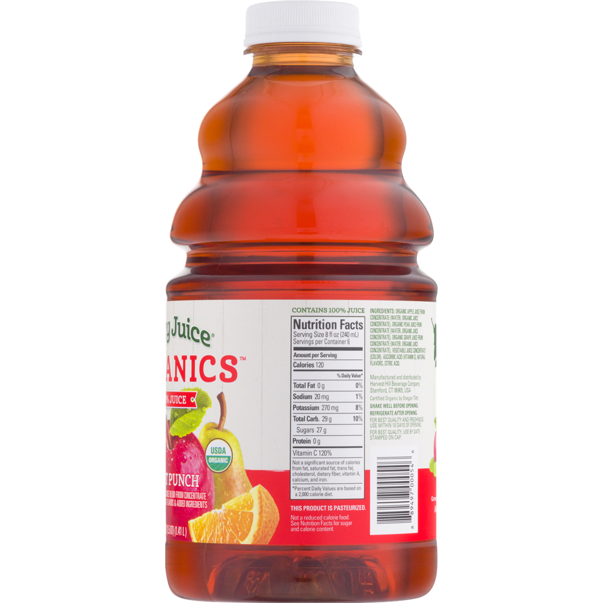 slide 2 of 2, Juicy Juice Organics Fruit Punch, 48 fl oz