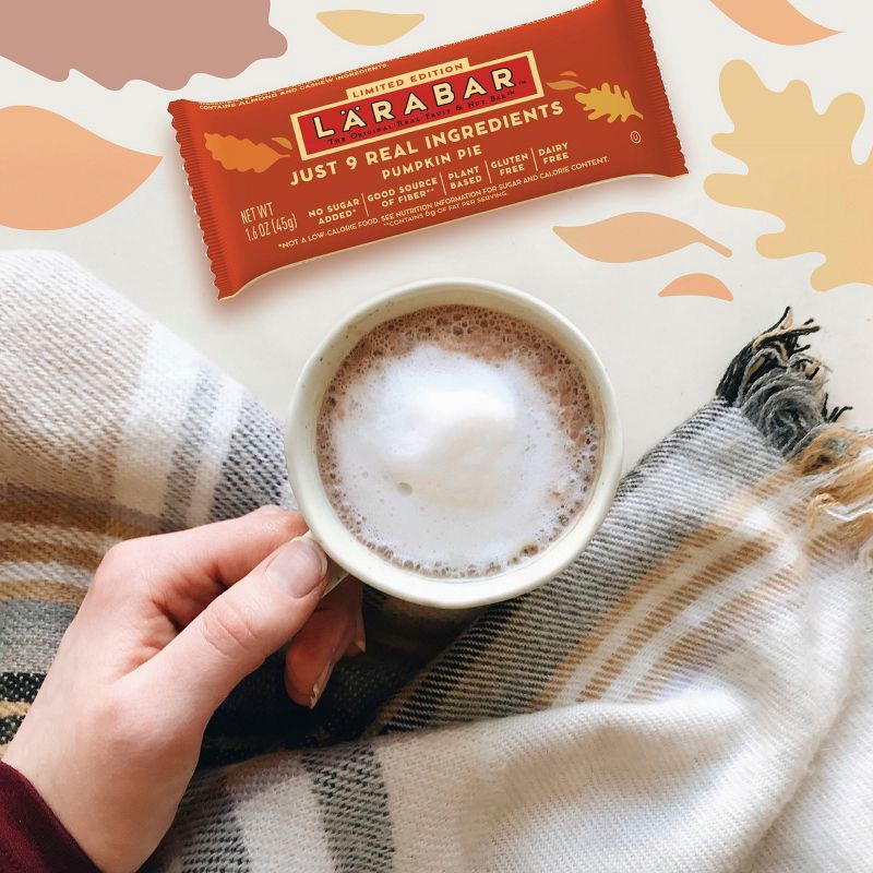 slide 4 of 8, Larabar Pumpkin Pie Fruit & Nut Bars - 9.6oz/6ct, 9.6 oz, 6 ct