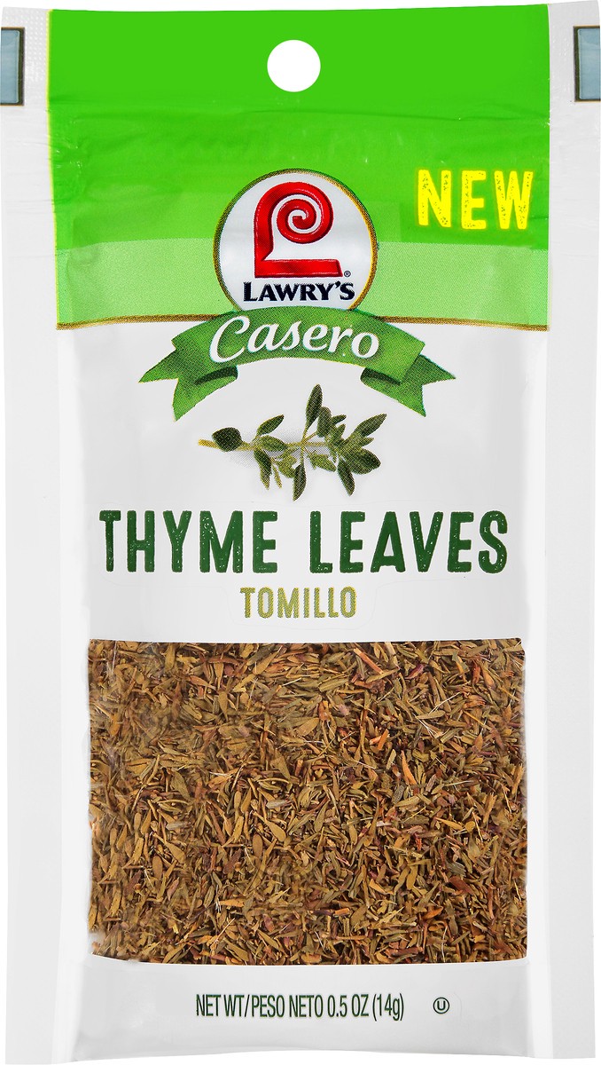 slide 6 of 6, Lawry's Lawrys Casero Thyme Leaves, 0.5 oz