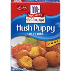 McCormick GOLDEN DIPT Hush Puppy Corn Meal Fry Mix, 10.0 oz