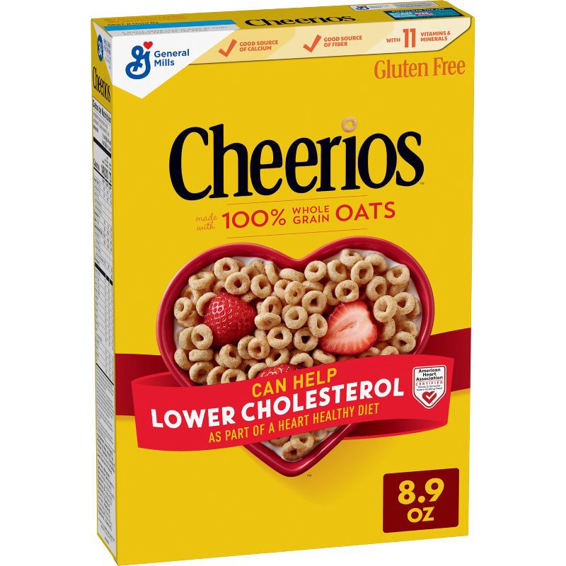 slide 1 of 8, Cheerios Breakfast Cereal - 8.9oz - General Mills, 8.9 oz