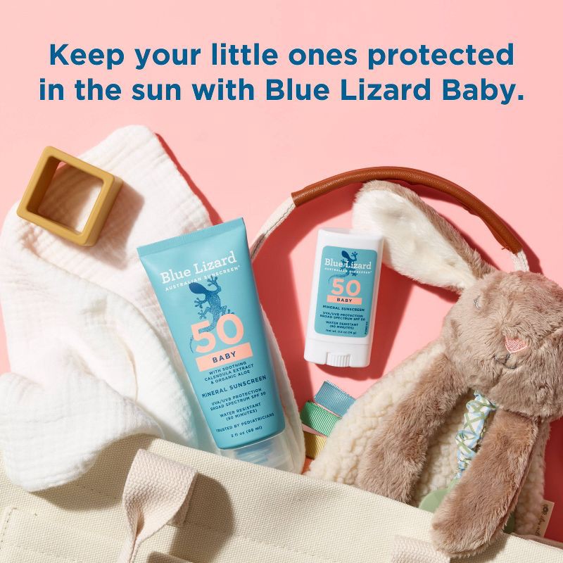 slide 7 of 9, Blue Lizard Baby Sunscreen Lotion - SPF 50 - 3 fl oz, 50 ct; 3 fl oz