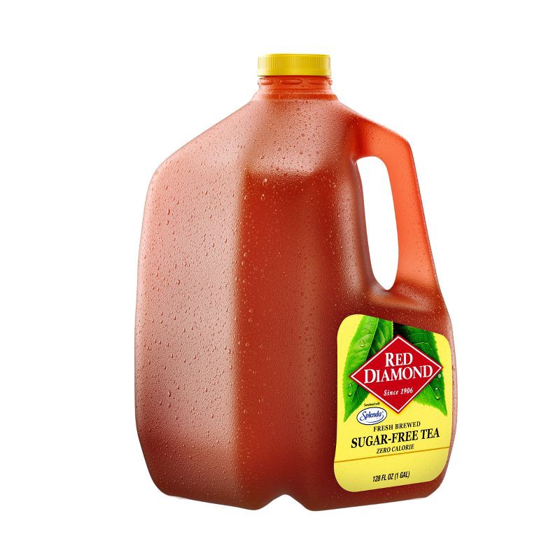 slide 2 of 9, Red Diamond Sugar-Free Tea - 128 fl oz, 128 fl oz