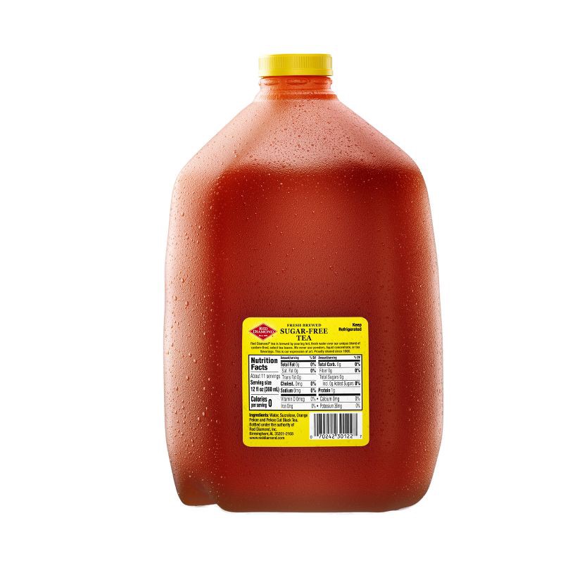 slide 3 of 9, Red Diamond Sugar-Free Tea - 128 fl oz, 128 fl oz