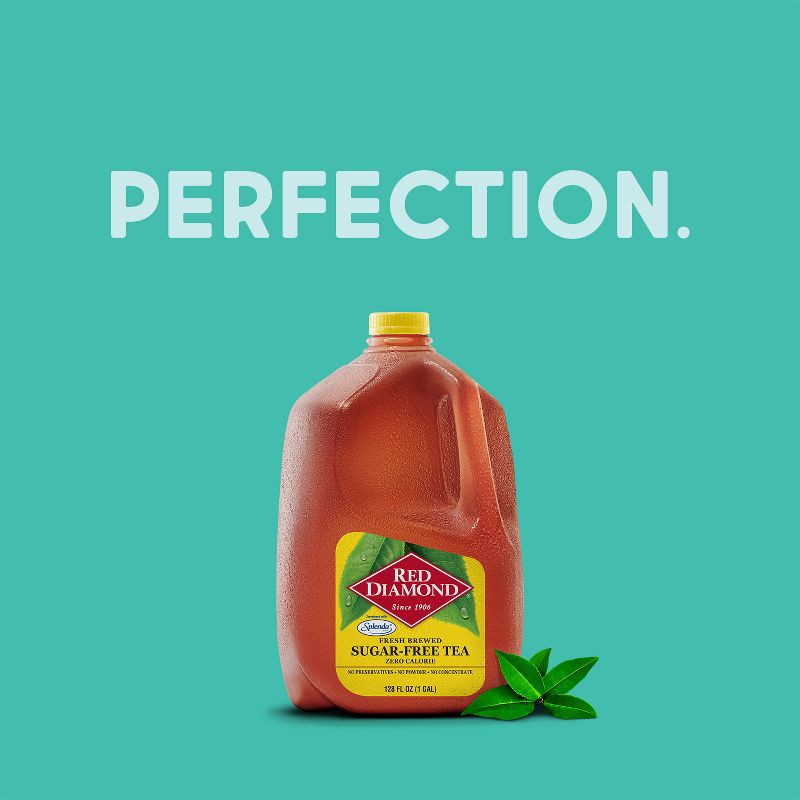 slide 7 of 9, Red Diamond Sugar-Free Tea - 128 fl oz, 128 fl oz