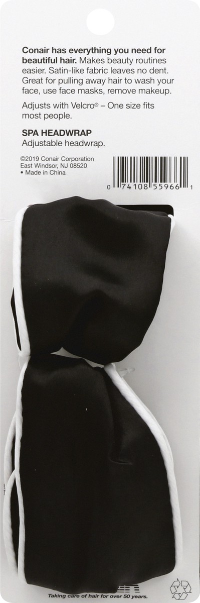 slide 3 of 9, Conair 1Pk Headwrap Velcro, 1 ct