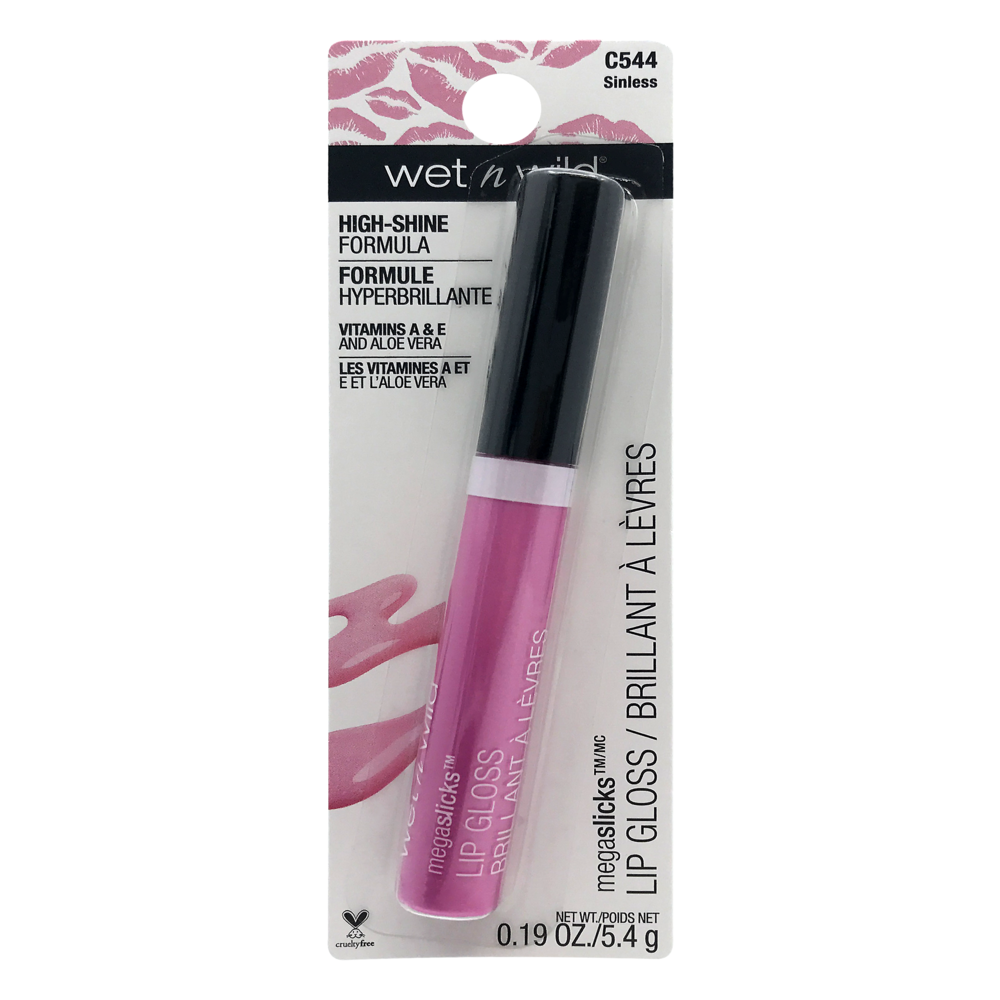 slide 1 of 1, wet n wild Mega Lip Gloss Sinless, 1 ct