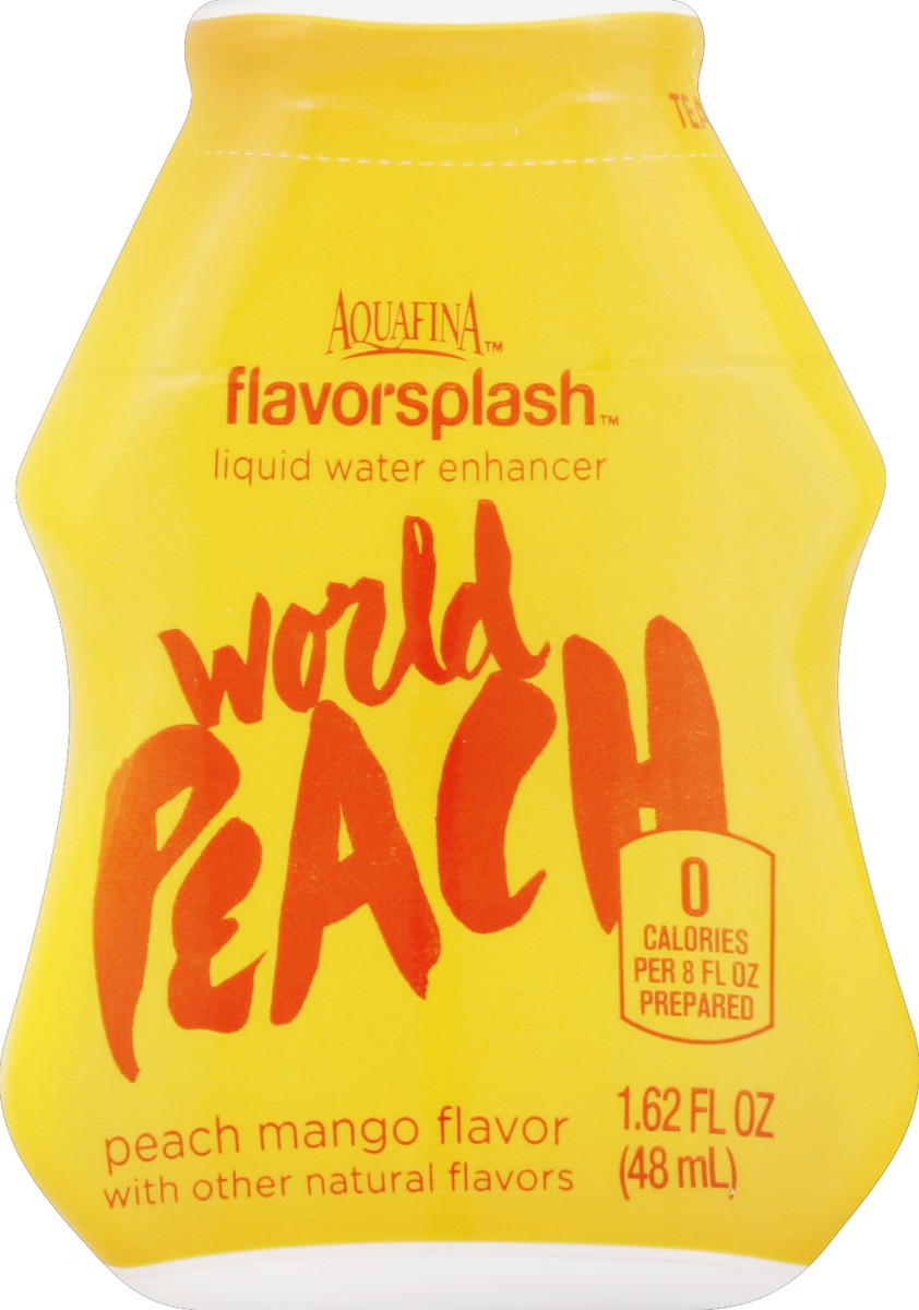 slide 3 of 3, Aquafina Flavorsplash Liquid Water Enhancer Peach Mango - 1.62 fl oz, 1.62 fl oz