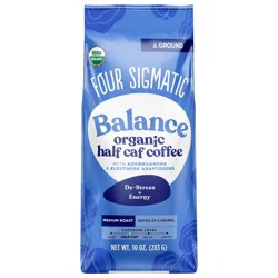 Four Sigmatic Balance Organic Half Caffeine Ground Coffee