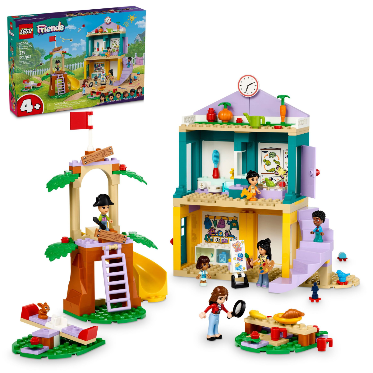 slide 1 of 17, LEGO Friends Heartlake City Preschool Classroom Playset with Mini Dolls 42636, 1 ct