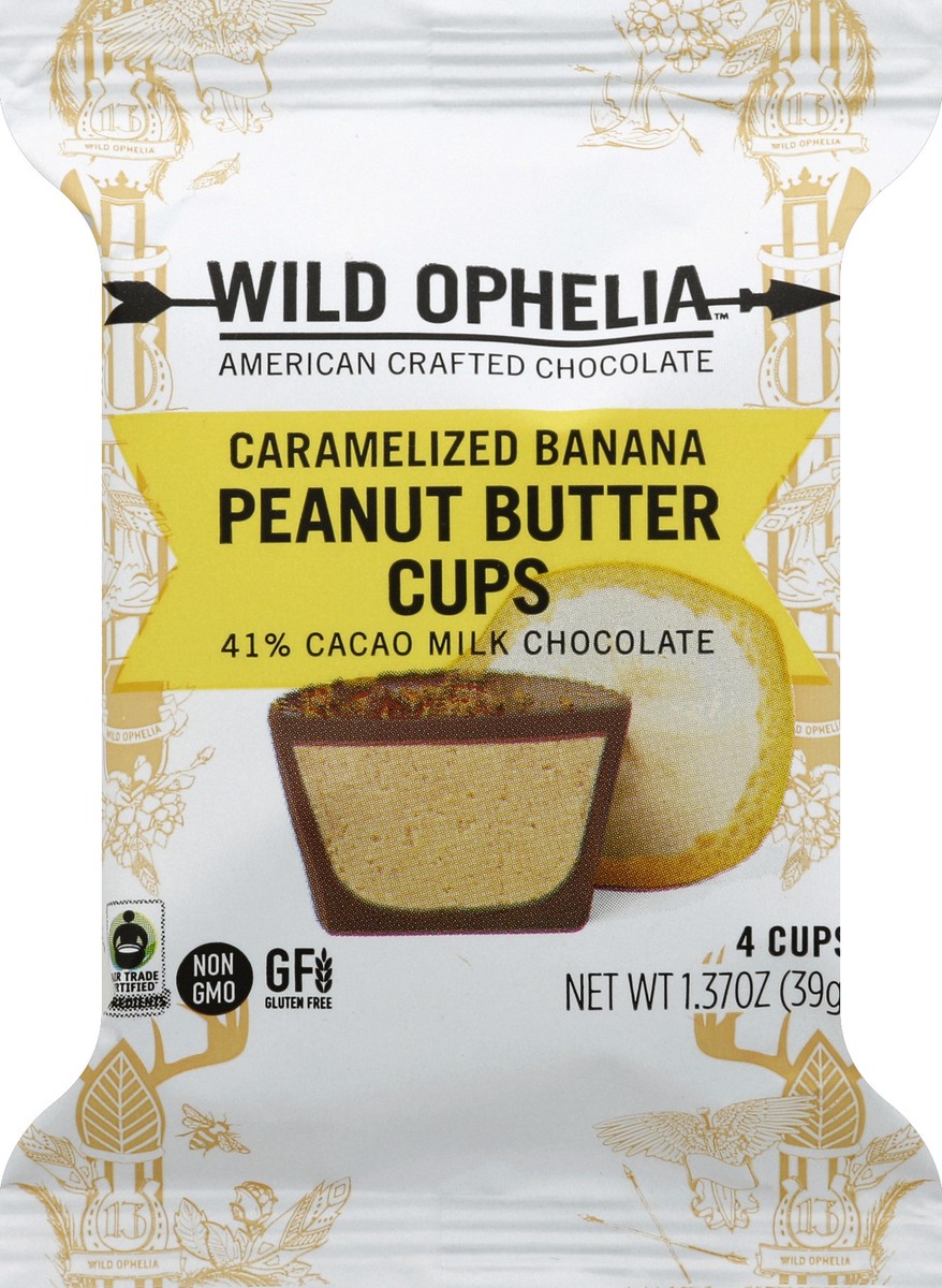 slide 5 of 5, Wild Ophelia Peanut Butter Cups 4 ea, 4 ct