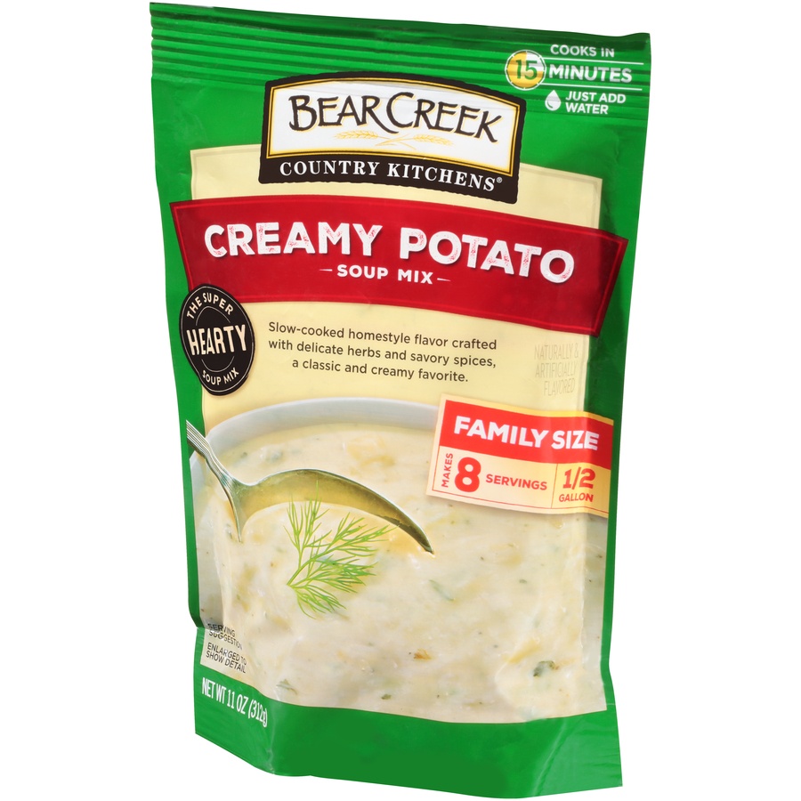 slide 3 of 8, Bear Creek Creamy Potato Soup Mix - 11oz, 