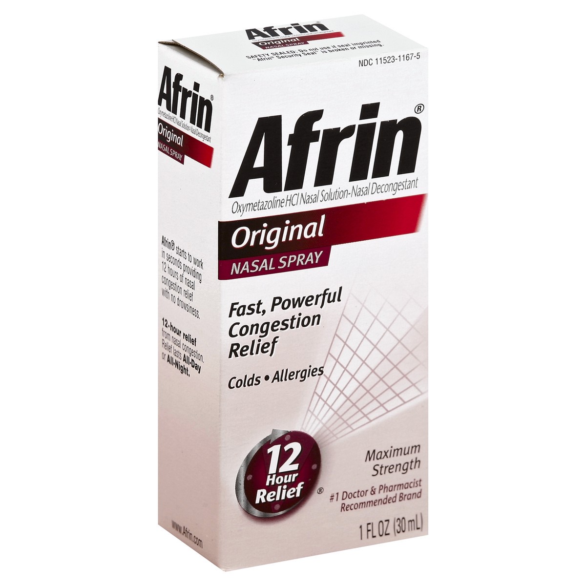 slide 3 of 5, Afrin Nasal Spray 1 oz, 1 oz
