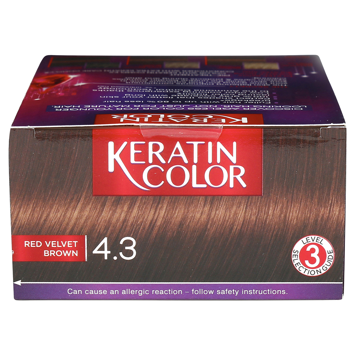 slide 7 of 12, Schwarzkopf Intense Caring Color 4.3 Red Velvet Brown Hair Color Kit with K-bond-plex, 1 ct