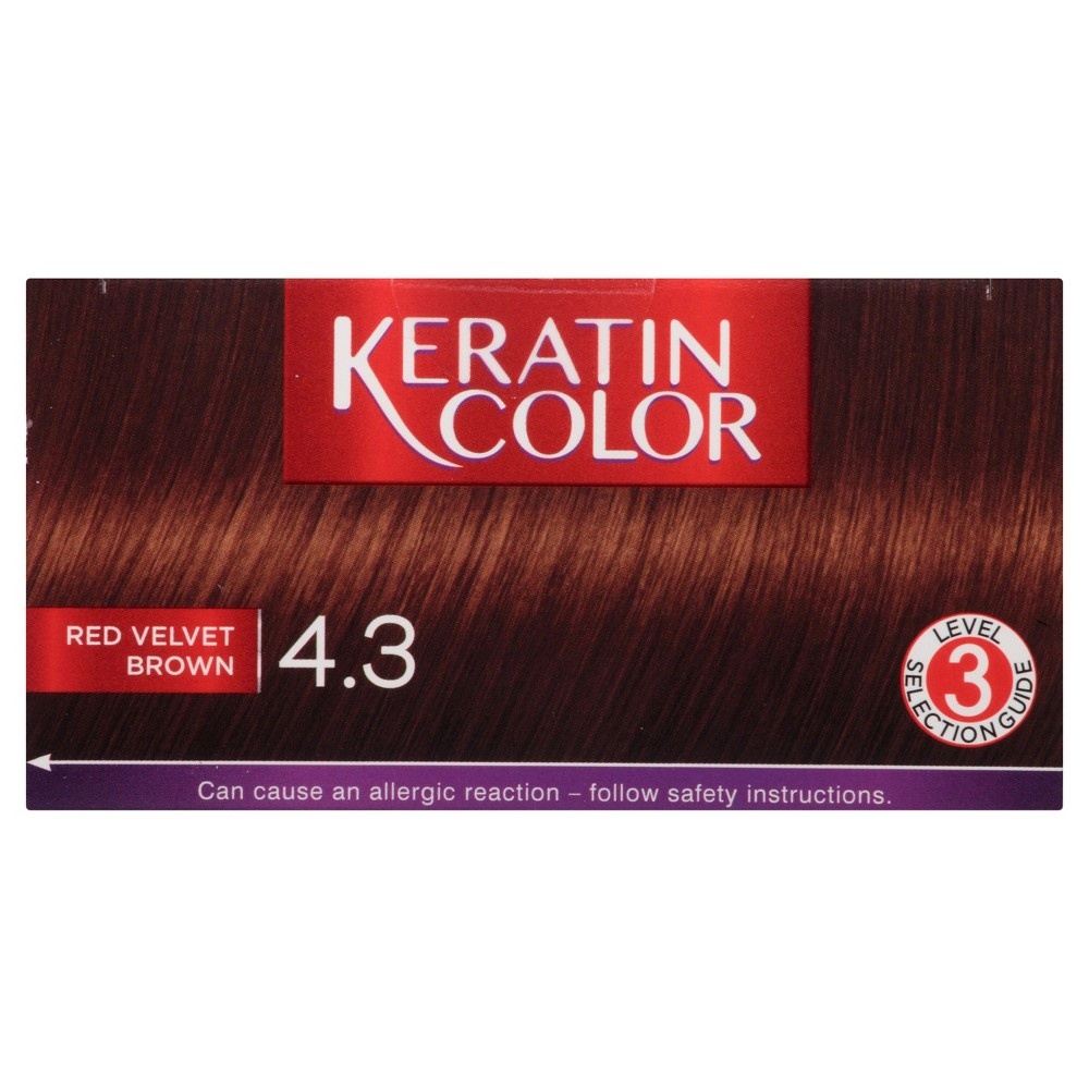 slide 12 of 12, Schwarzkopf Intense Caring Color 4.3 Red Velvet Brown Hair Color Kit with K-bond-plex, 1 ct