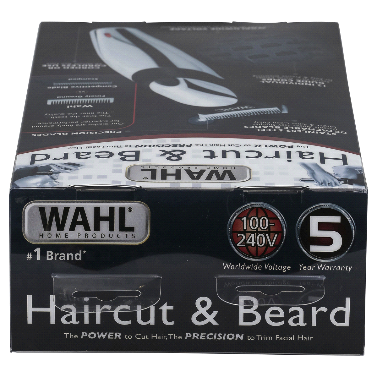 slide 3 of 5, Wahl Rechargeable Cordless Men's Beard And Facial Trimmer , 13 pc