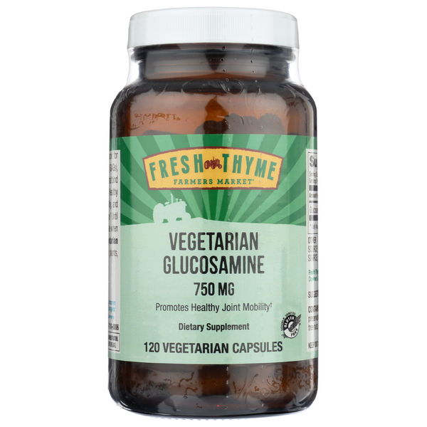 slide 1 of 1, Fresh Thyme Vegetarian Glucosamine, 1 ct