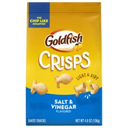 Goldfish Salt & Vinegar Baked Snack Crisps