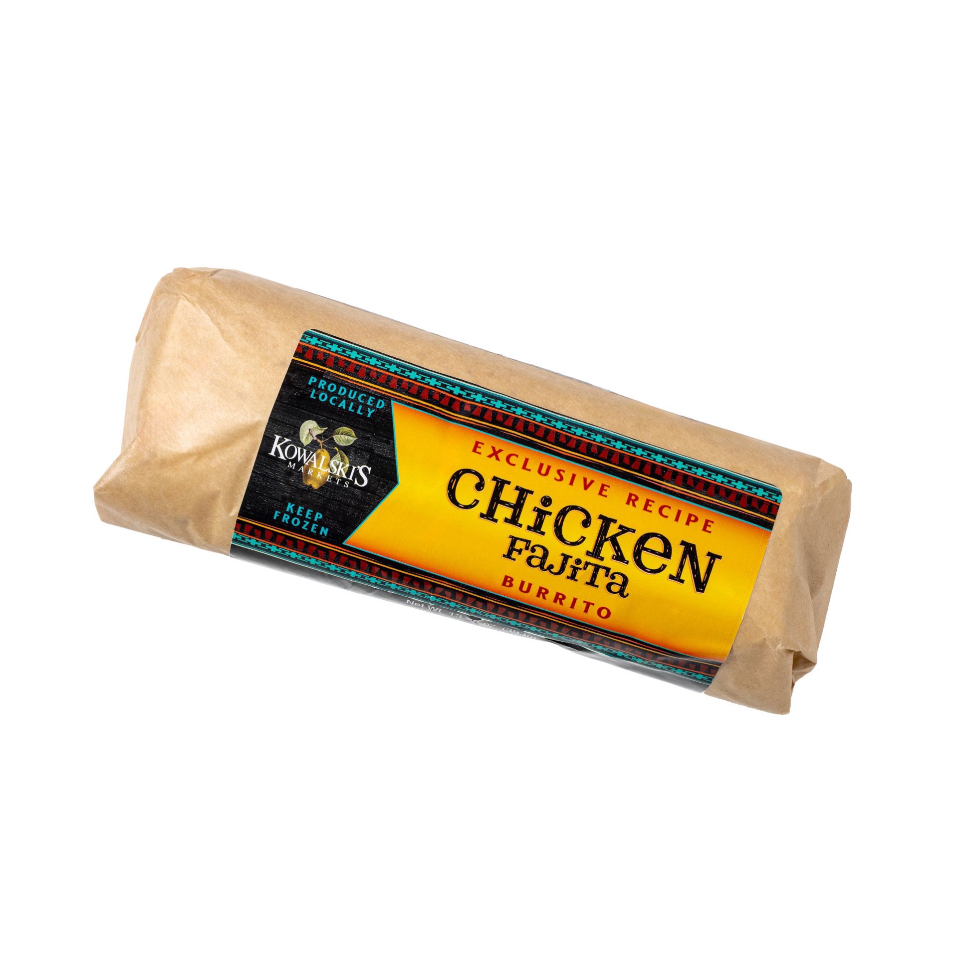 slide 1 of 1, KOWALSKIS Kwl Burrito Chicken Fajita, 