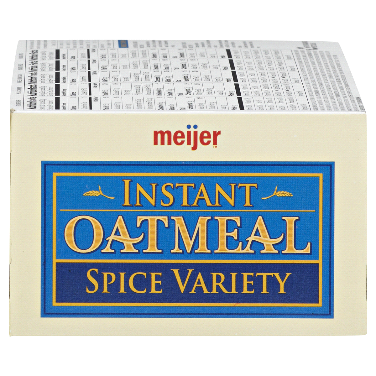 slide 3 of 6, Meijer Instant Oatmeal Spice Variety Pack, 13.7 oz