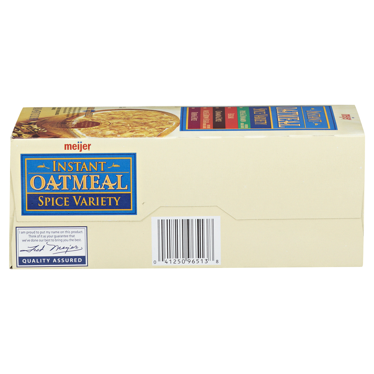 slide 4 of 6, Meijer Instant Oatmeal Spice Variety Pack, 13.7 oz