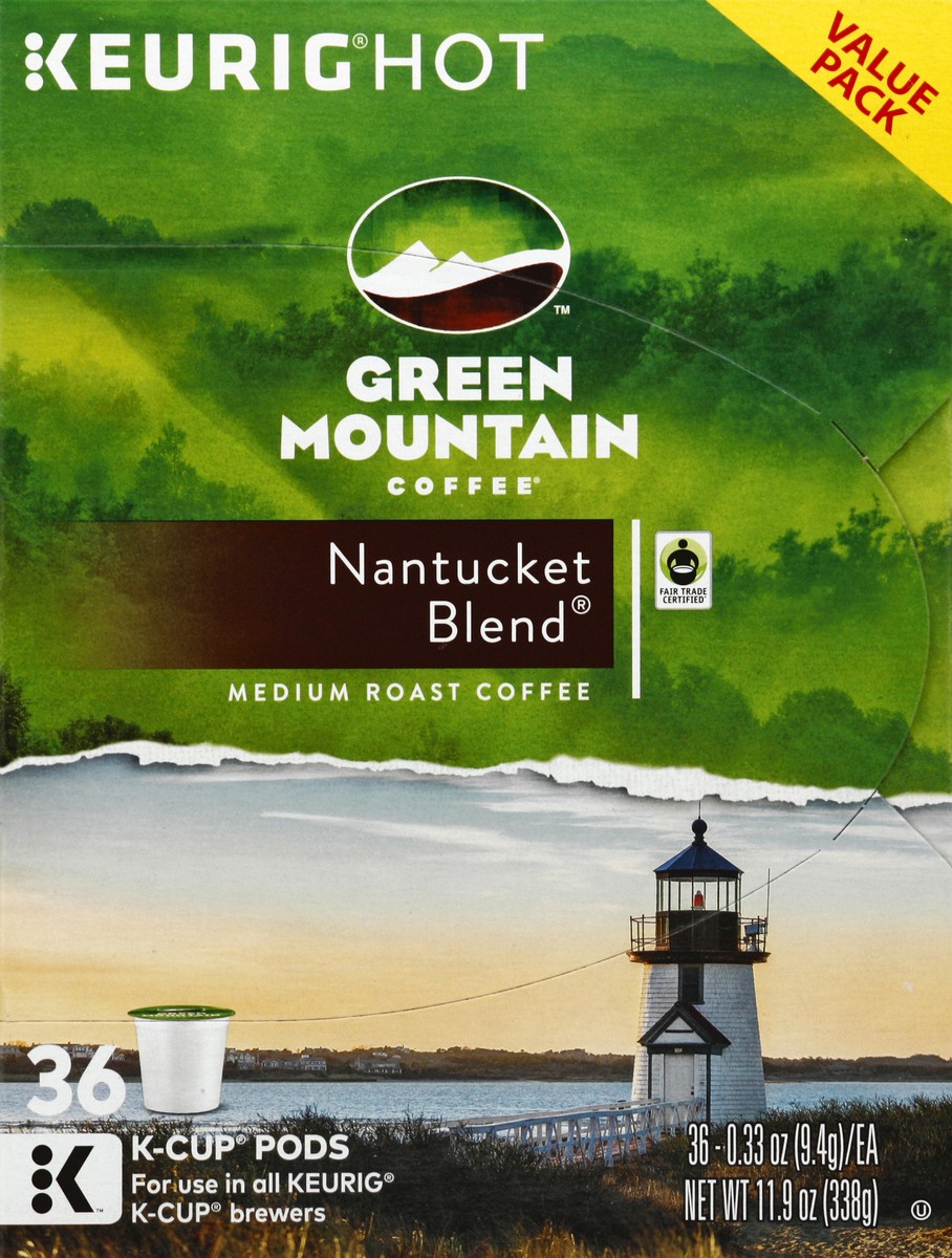 slide 3 of 4, Green Mountain Coffee Nantucket Blend K-Cup Pods - 36 ct, 36 ct